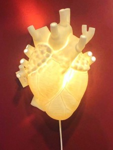 heart lamp